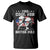 Too Cool For British Rule T Shirt USA American Flag 4th of July - Wonder Print Shop