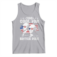 Too Cool For British Rule Tank Top USA American Flag 4th of July - Wonder Print Shop