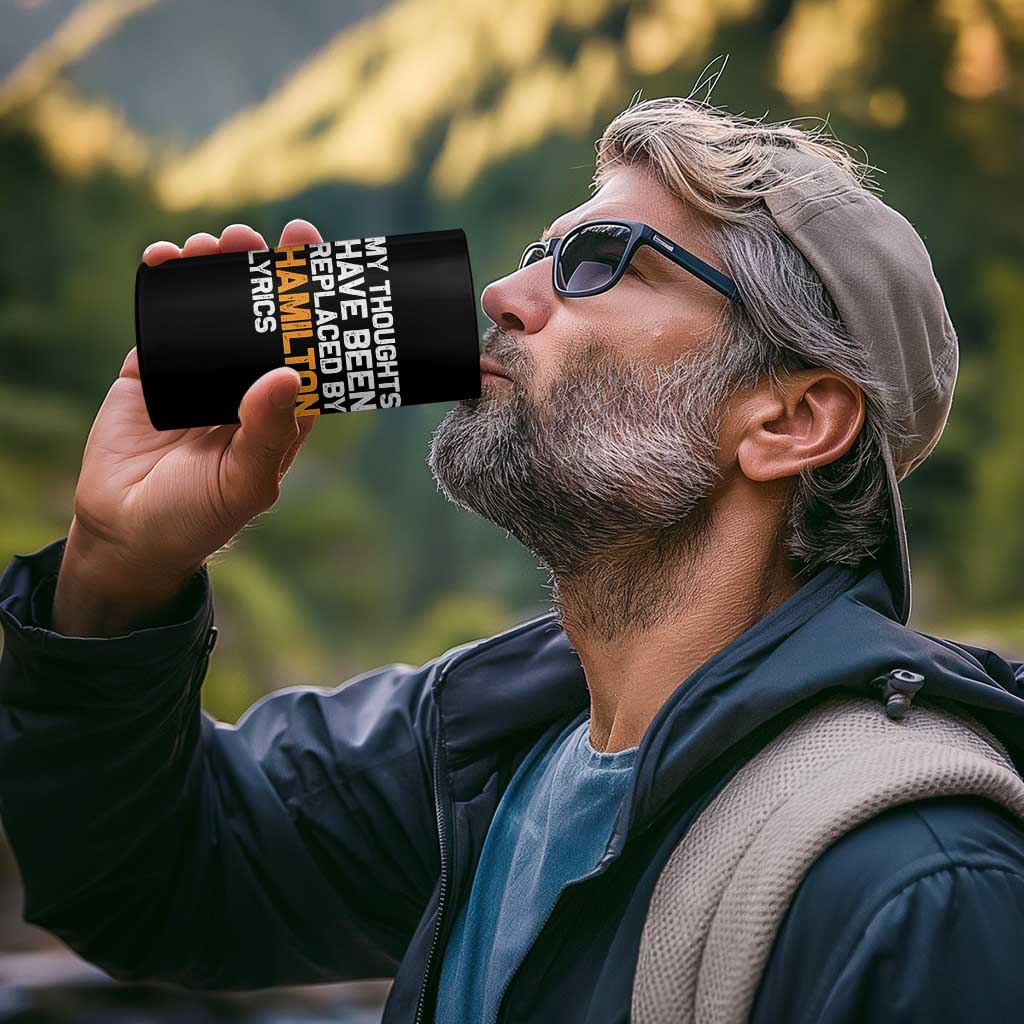 Alexander Hamilton 4 in 1 Can Cooler Tumbler American Musical Gift - Wonder Print Shop