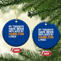 Alexander Hamilton Ceramic Ornament American Musical Gift - Wonder Print Shop