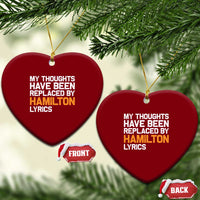 Alexander Hamilton Ceramic Ornament American Musical Gift - Wonder Print Shop