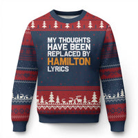 Alexander Hamilton Ugly Christmas Sweater American Musical Gift - Wonder Print Shop