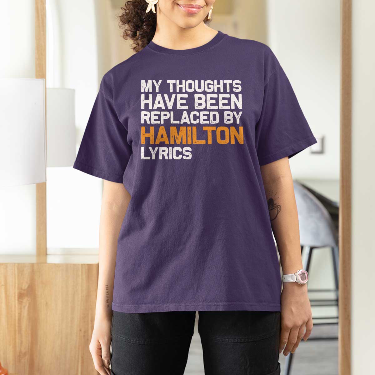 Alexander Hamilton T Shirt For Women American Musical Gift - Wonder Print Shop