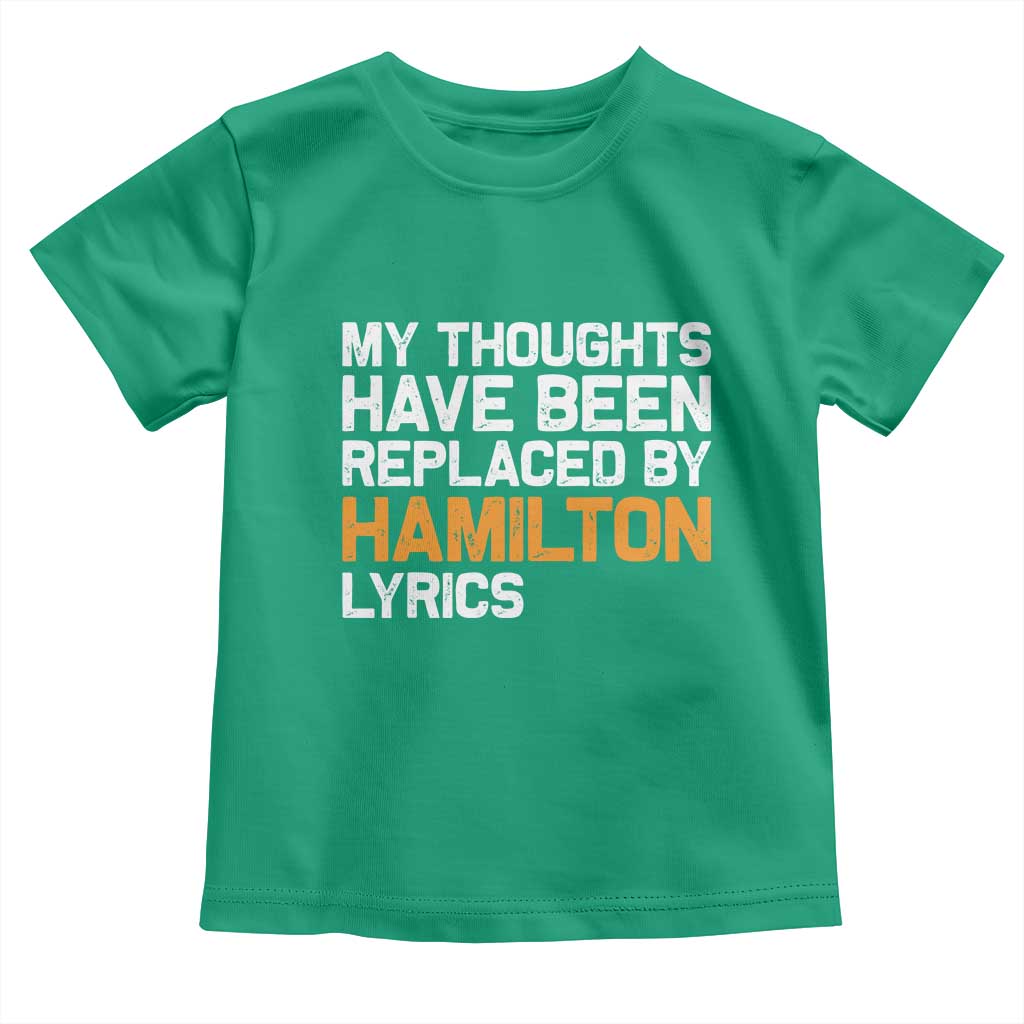 Alexander Hamilton Toddler T Shirt American Musical Gift - Wonder Print Shop