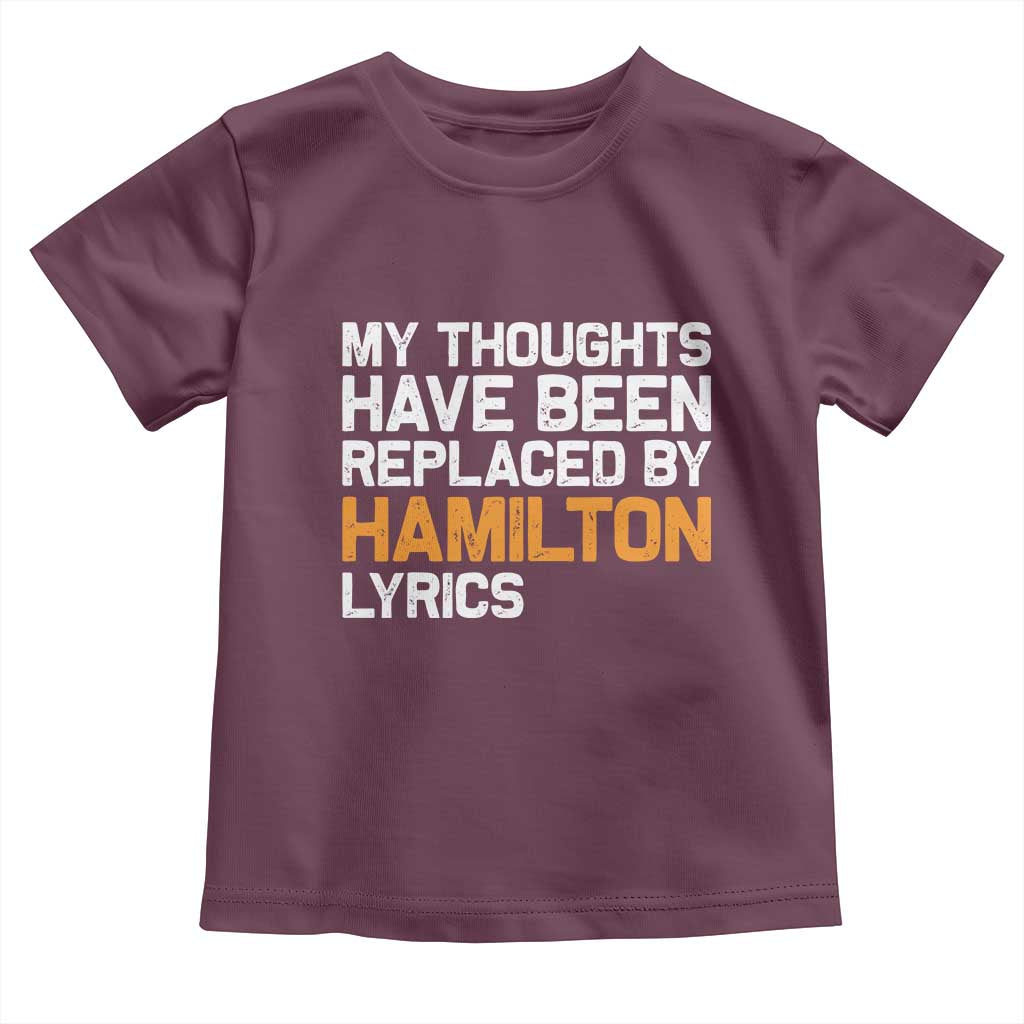 Alexander Hamilton Toddler T Shirt American Musical Gift - Wonder Print Shop