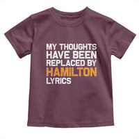 Alexander Hamilton Toddler T Shirt American Musical Gift - Wonder Print Shop