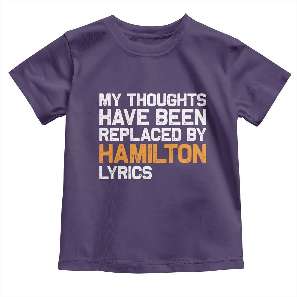Alexander Hamilton Toddler T Shirt American Musical Gift - Wonder Print Shop