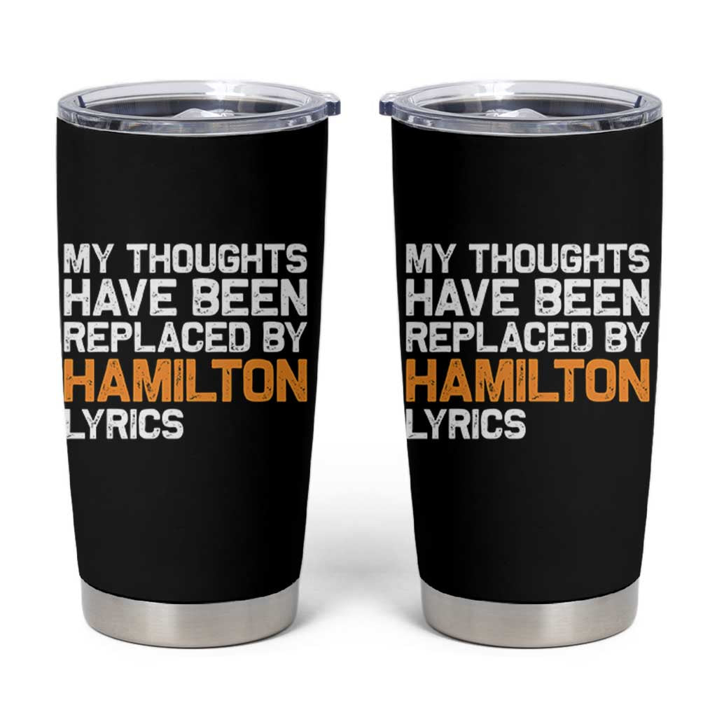 Alexander Hamilton Tumbler Cup American Musical Gift - Wonder Print Shop