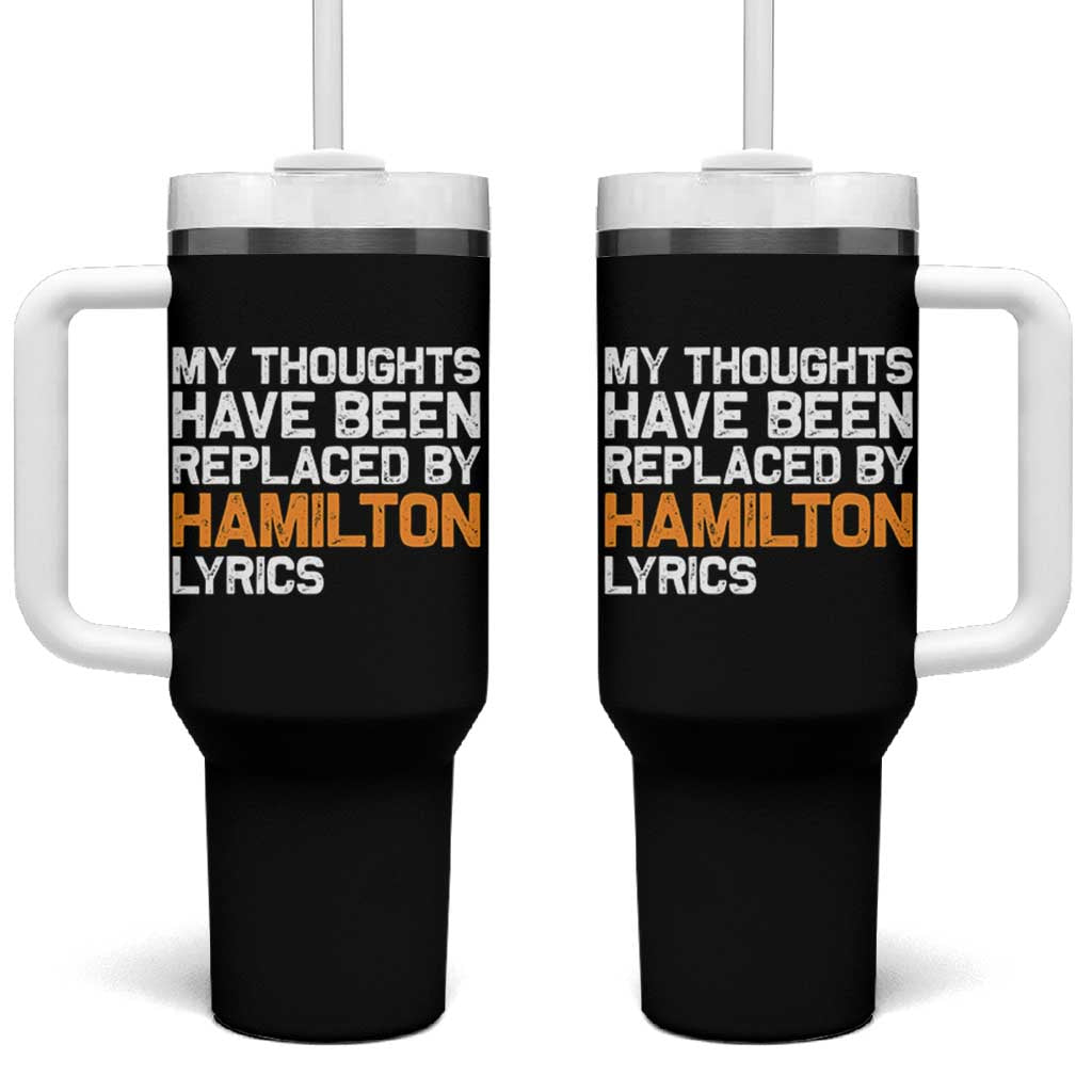 Alexander Hamilton Tumbler With Handle American Musical Gift - Wonder Print Shop