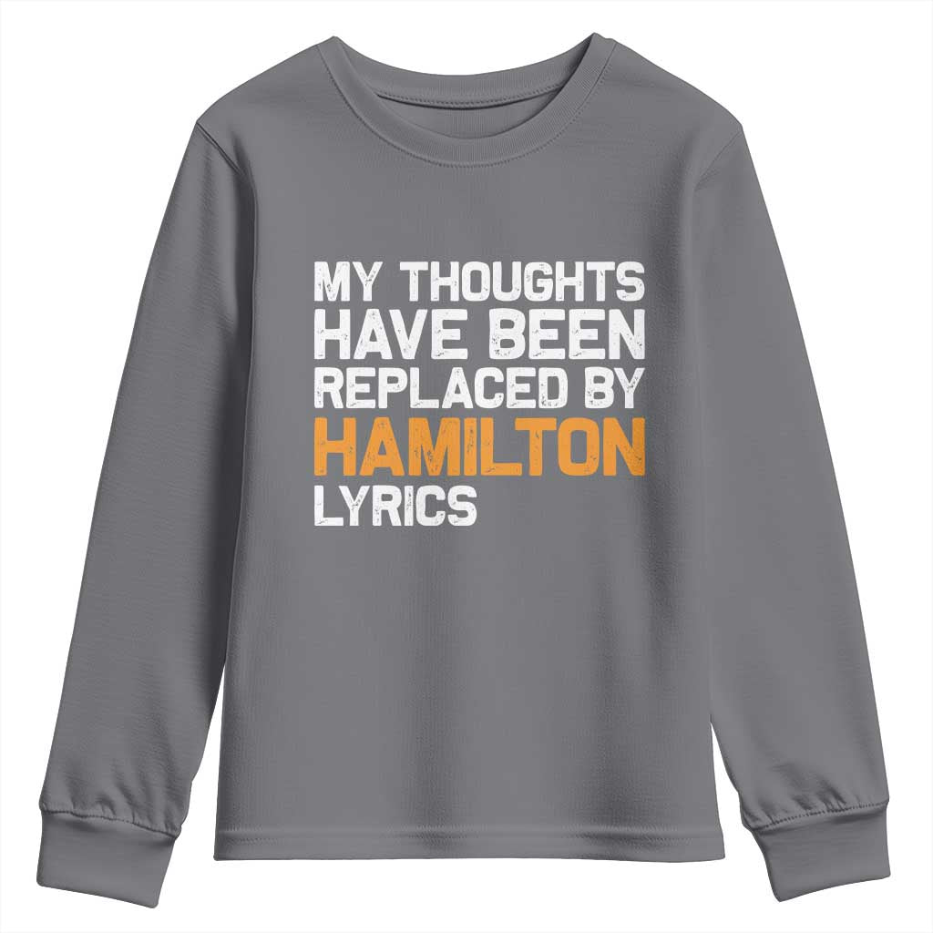 Alexander Hamilton Youth Sweatshirt American Musical Gift - Wonder Print Shop