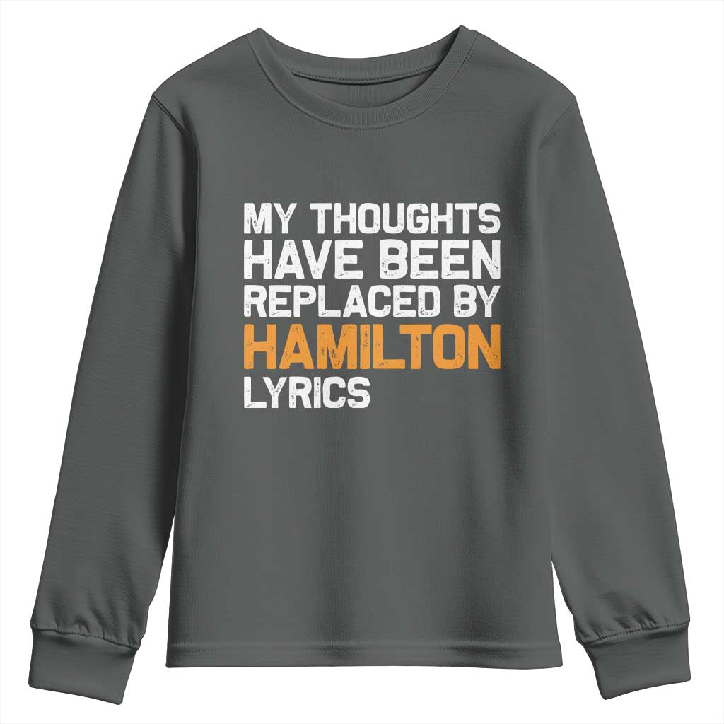 Alexander Hamilton Youth Sweatshirt American Musical Gift - Wonder Print Shop