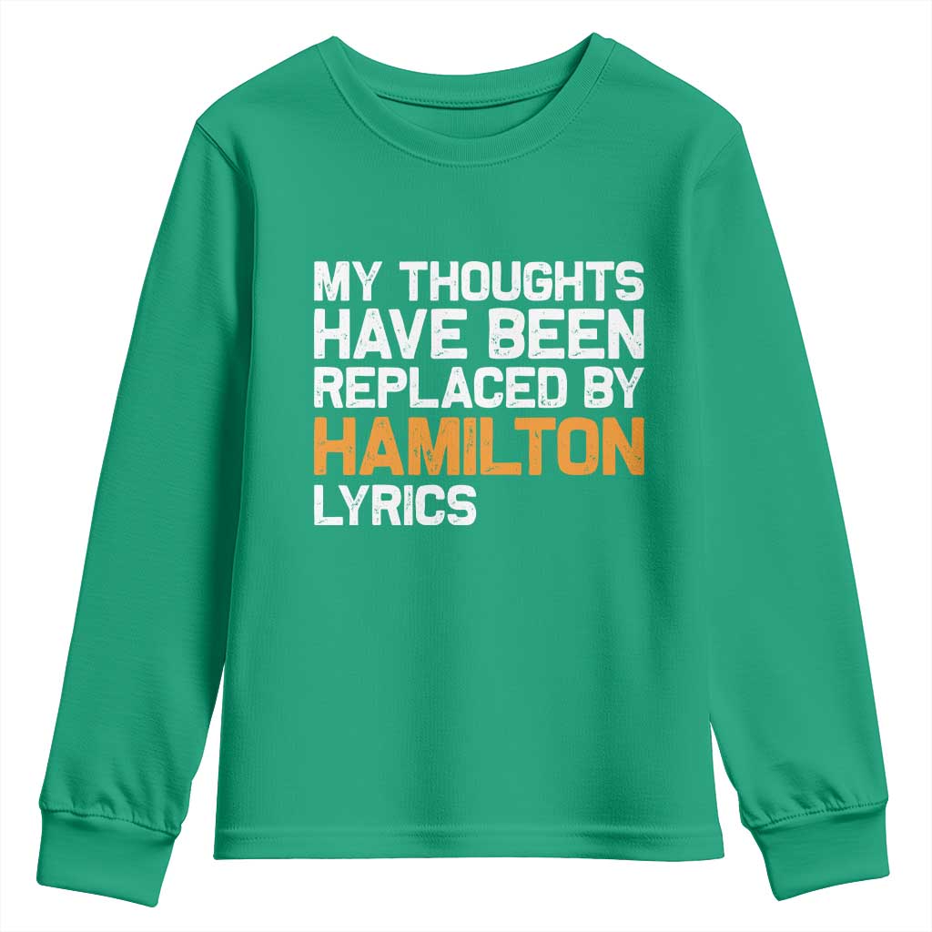 Alexander Hamilton Youth Sweatshirt American Musical Gift - Wonder Print Shop