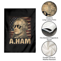 Alexander Hamilton Garden Flag Vintage American Flag - Wonder Print Shop