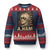 Alexander Hamilton Ugly Christmas Sweater Vintage American Flag - Wonder Print Shop