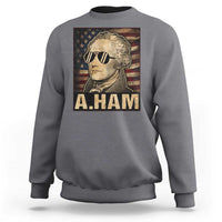 Alexander Hamilton Sweatshirt Vintage American Flag - Wonder Print Shop