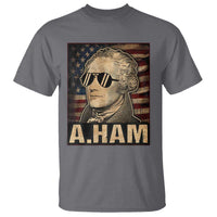 Alexander Hamilton T Shirt Vintage American Flag - Wonder Print Shop