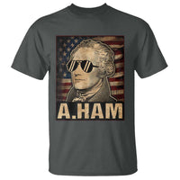 Alexander Hamilton T Shirt Vintage American Flag - Wonder Print Shop
