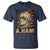 Alexander Hamilton T Shirt Vintage American Flag - Wonder Print Shop