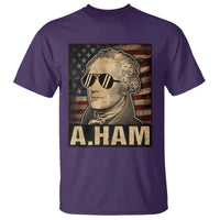 Alexander Hamilton T Shirt Vintage American Flag - Wonder Print Shop
