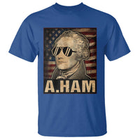 Alexander Hamilton T Shirt Vintage American Flag - Wonder Print Shop