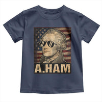 Alexander Hamilton Toddler T Shirt Vintage American Flag - Wonder Print Shop