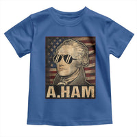 Alexander Hamilton Toddler T Shirt Vintage American Flag - Wonder Print Shop