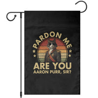 Alexander Hamilton Cat Garden Flag Funny Gifts For Fans Cat Lovers - Wonder Print Shop