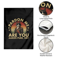 Alexander Hamilton Cat Garden Flag Funny Gifts For Fans Cat Lovers - Wonder Print Shop