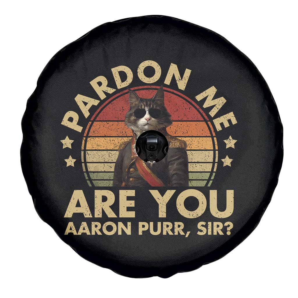 Alexander Hamilton Cat Spare Tire Cover Funny Gifts For Fans Cat Lovers - Wonder Print Shop