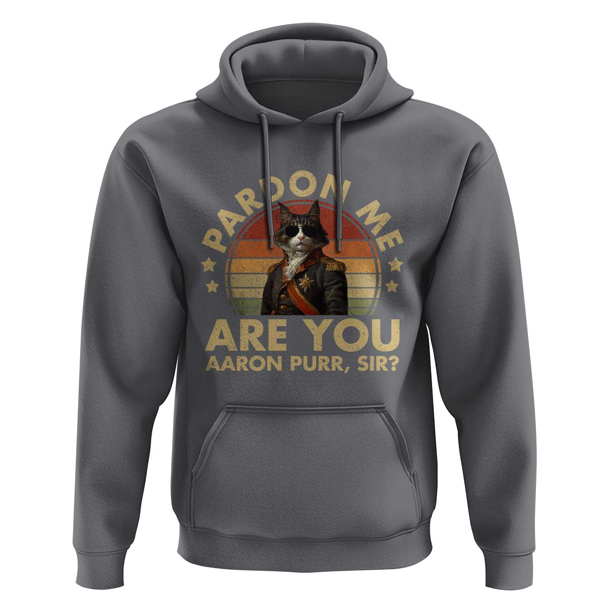 Alexander Hamilton Cat Hoodie Funny Gifts For Fans Cat Lovers - Wonder Print Shop