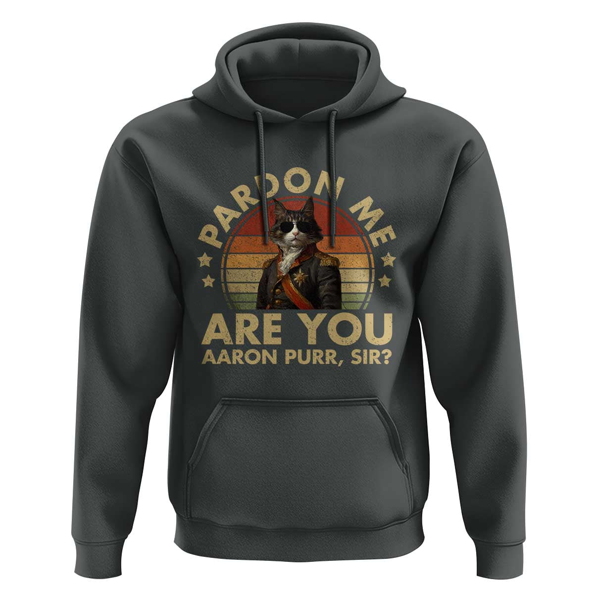 Alexander Hamilton Cat Hoodie Funny Gifts For Fans Cat Lovers - Wonder Print Shop