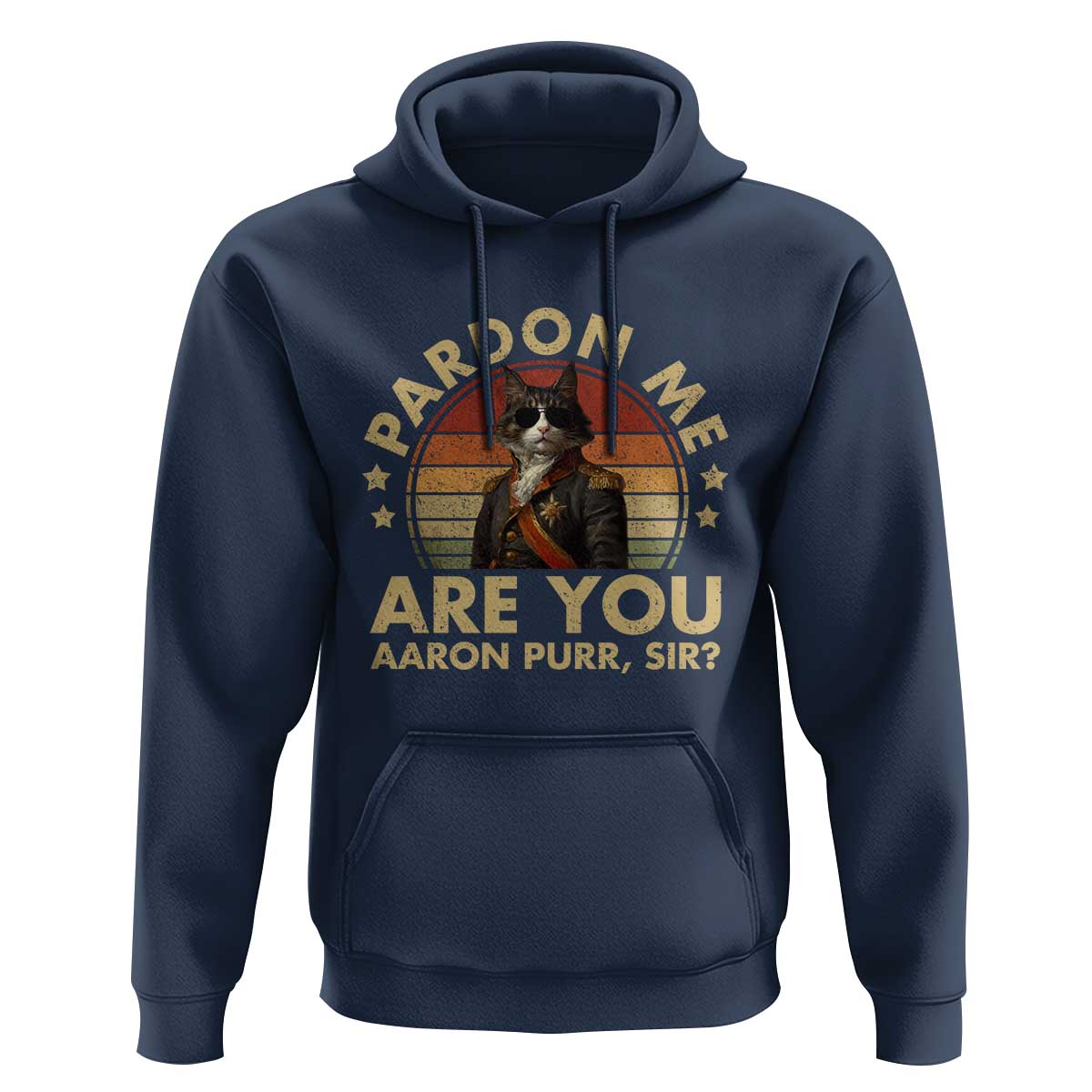 Alexander Hamilton Cat Hoodie Funny Gifts For Fans Cat Lovers - Wonder Print Shop