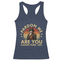 Alexander Hamilton Cat Racerback Tank Top Funny Gifts For Fans Cat Lovers - Wonder Print Shop