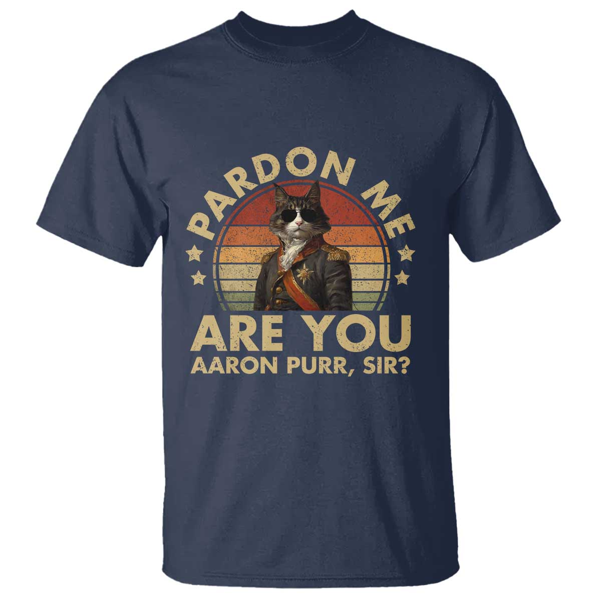 Alexander Hamilton Cat T Shirt Funny Gifts For Fans Cat Lovers - Wonder Print Shop