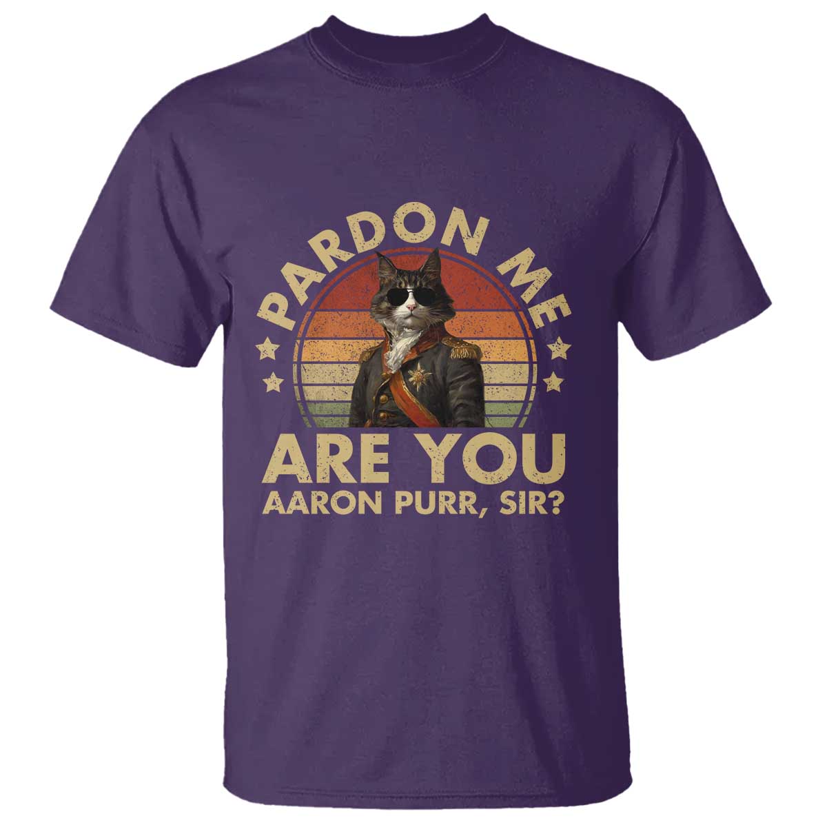 Alexander Hamilton Cat T Shirt Funny Gifts For Fans Cat Lovers - Wonder Print Shop