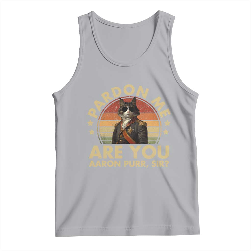 Alexander Hamilton Cat Tank Top Funny Gifts For Fans Cat Lovers - Wonder Print Shop