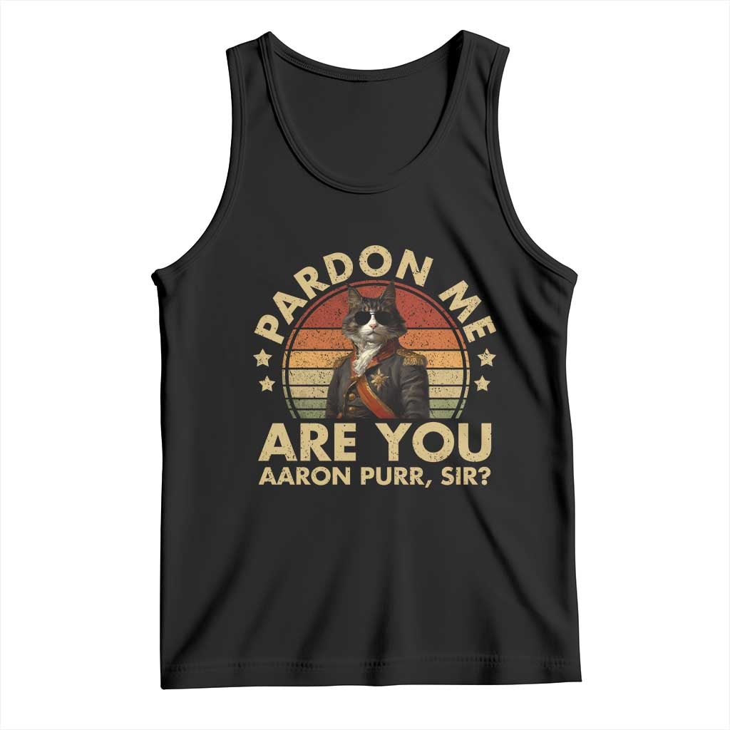 Alexander Hamilton Cat Tank Top Funny Gifts For Fans Cat Lovers - Wonder Print Shop