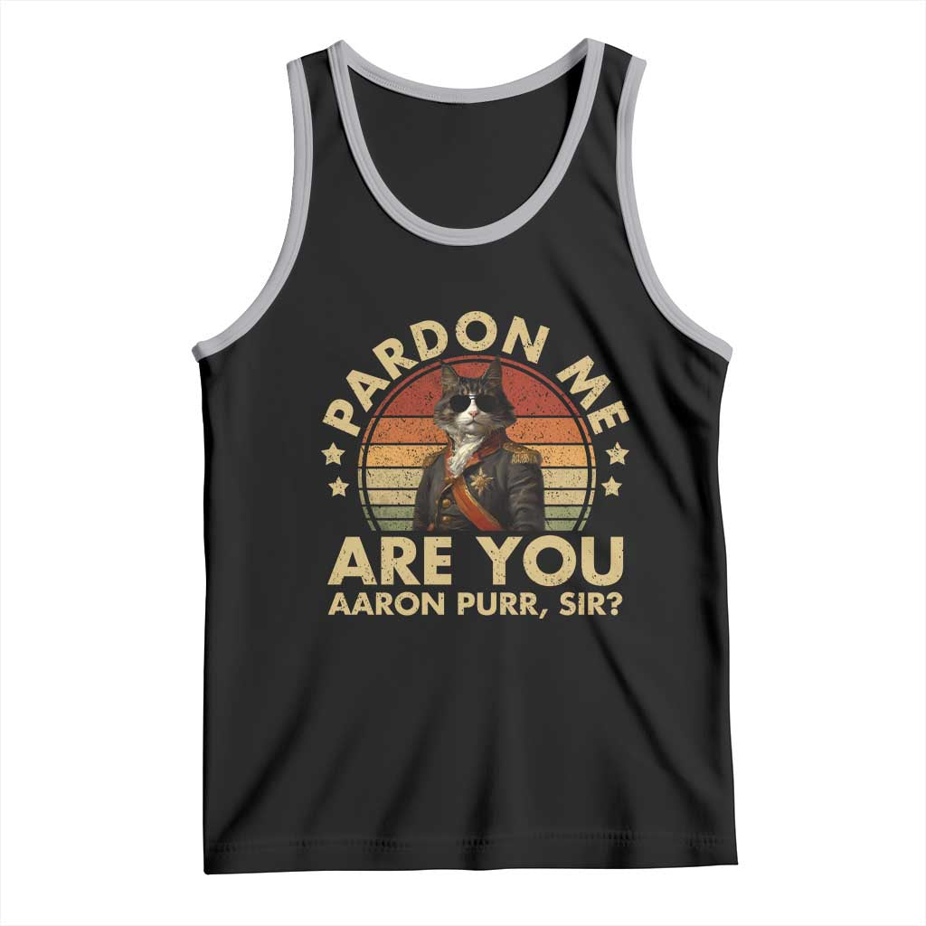 Alexander Hamilton Cat Tank Top Funny Gifts For Fans Cat Lovers - Wonder Print Shop