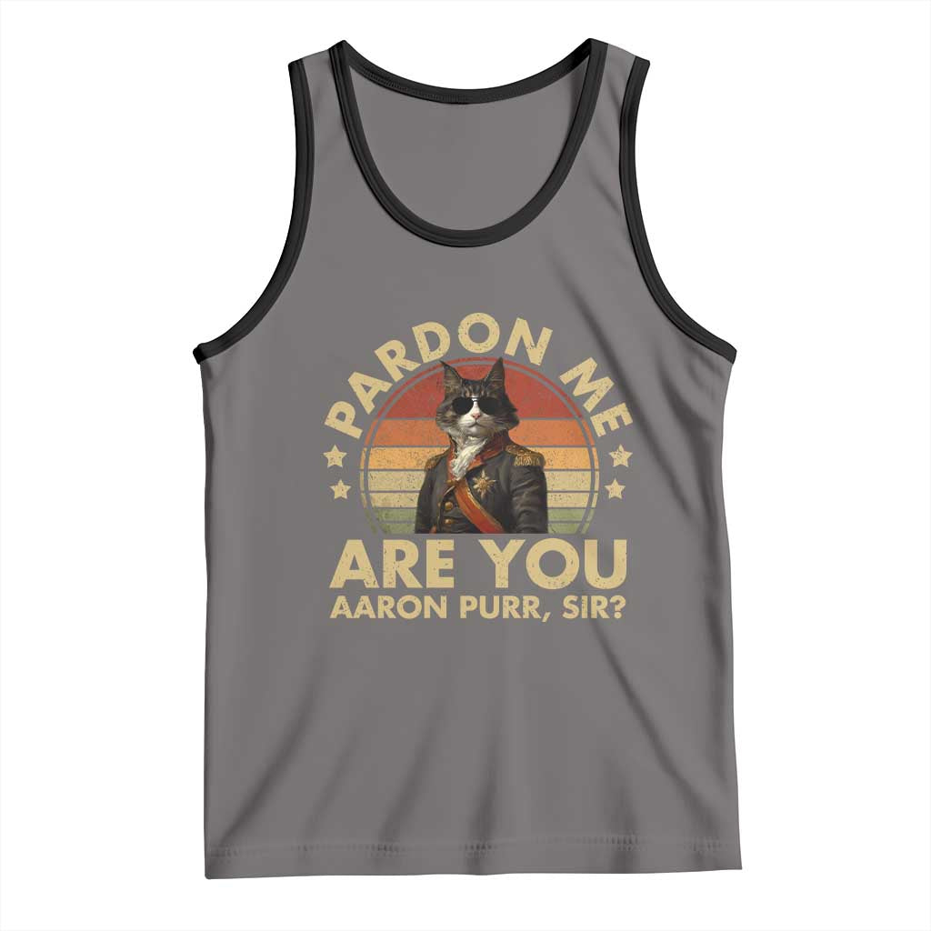 Alexander Hamilton Cat Tank Top Funny Gifts For Fans Cat Lovers - Wonder Print Shop