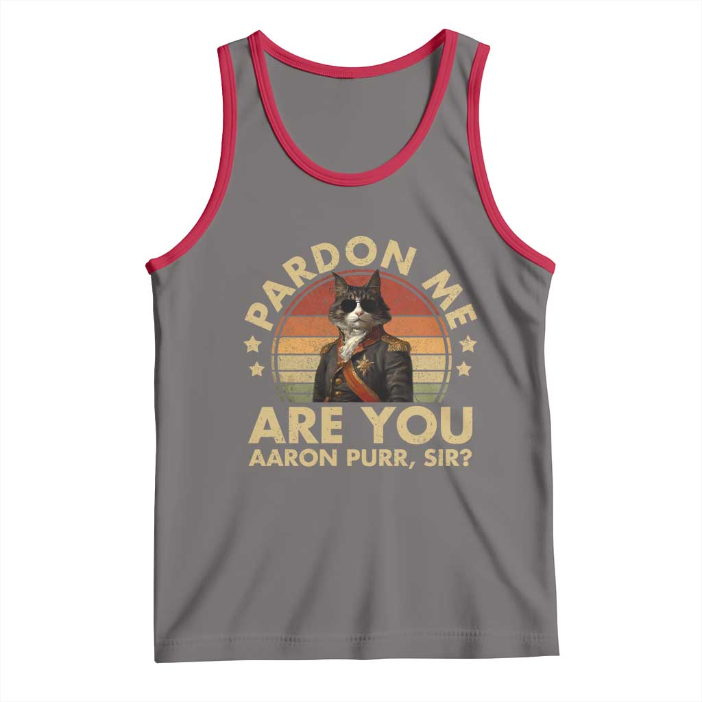 Alexander Hamilton Cat Tank Top Funny Gifts For Fans Cat Lovers - Wonder Print Shop