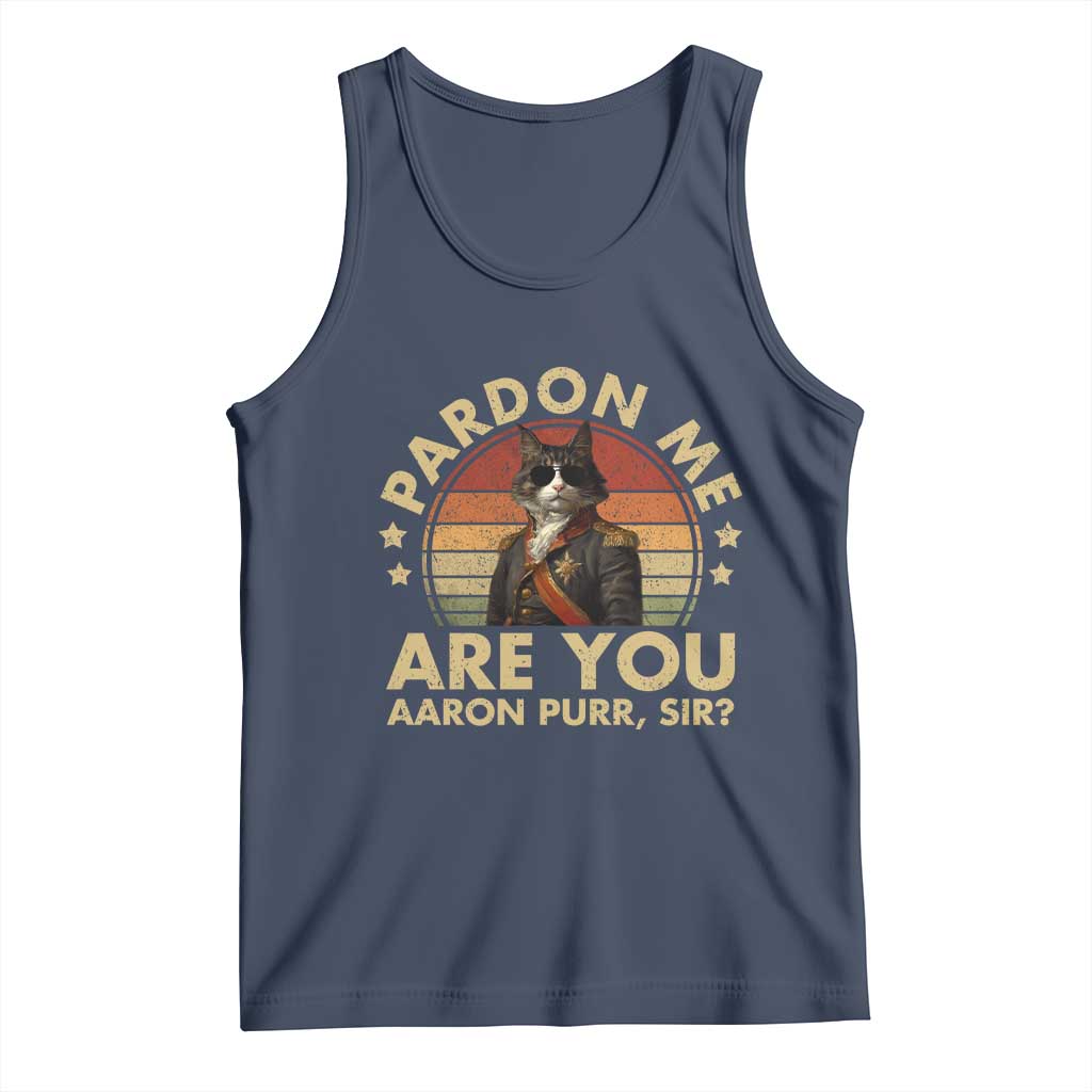 Alexander Hamilton Cat Tank Top Funny Gifts For Fans Cat Lovers - Wonder Print Shop