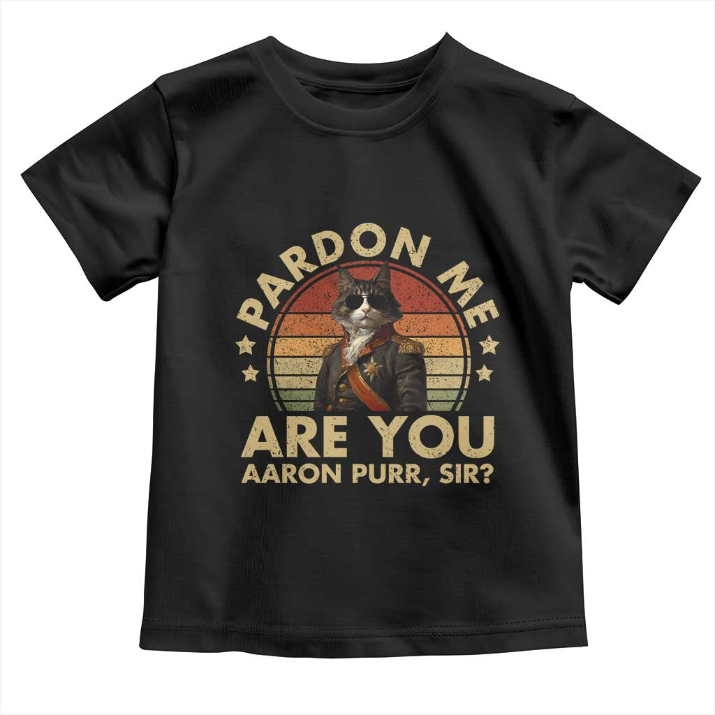 Alexander Hamilton Cat Toddler T Shirt Funny Gifts For Fans Cat Lovers - Wonder Print Shop
