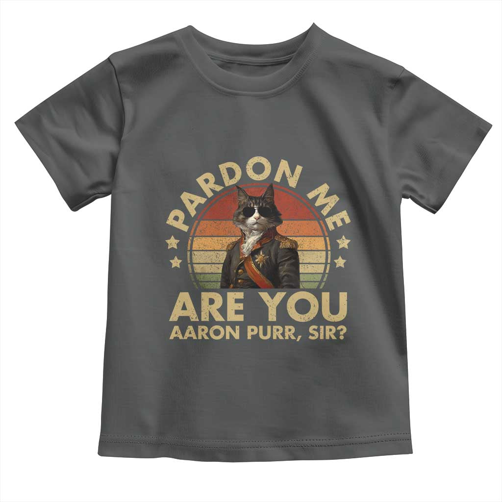 Alexander Hamilton Cat Toddler T Shirt Funny Gifts For Fans Cat Lovers - Wonder Print Shop
