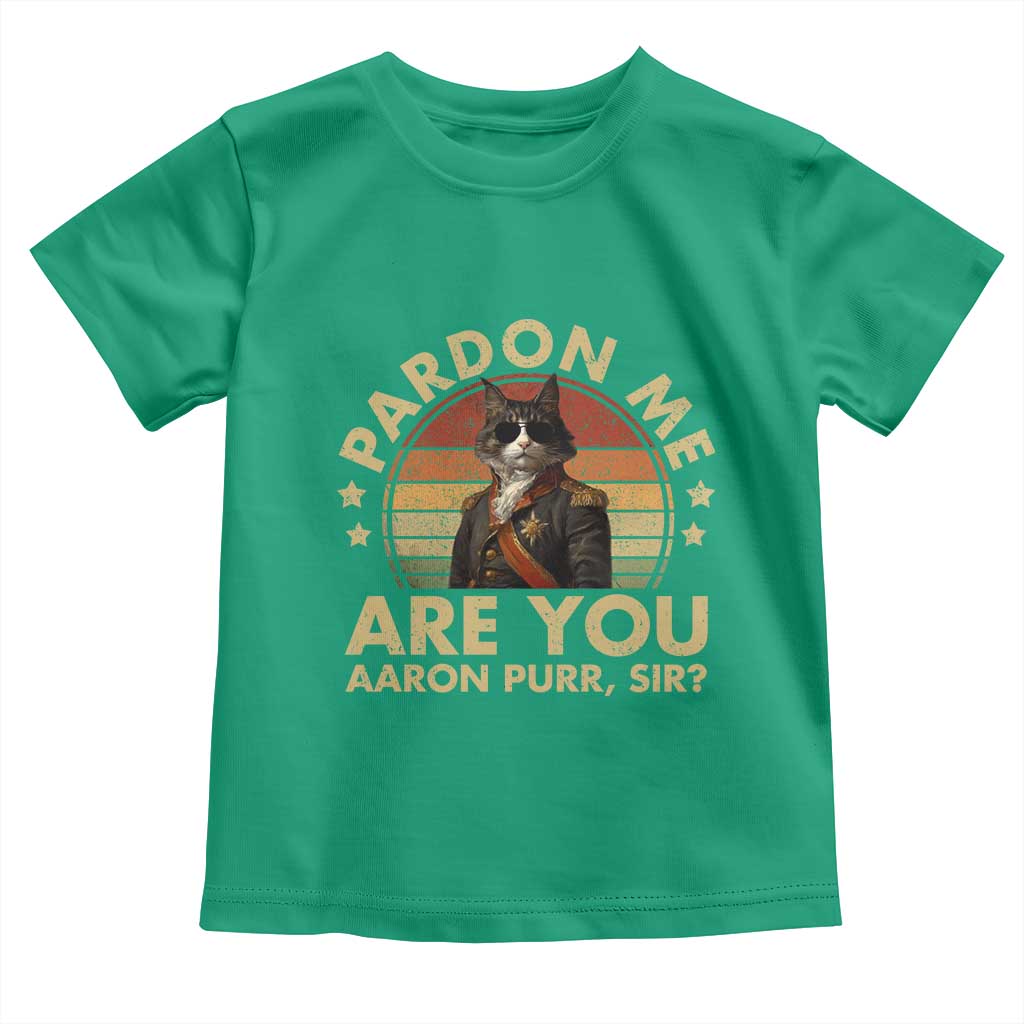 Alexander Hamilton Cat Toddler T Shirt Funny Gifts For Fans Cat Lovers - Wonder Print Shop
