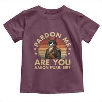 Alexander Hamilton Cat Toddler T Shirt Funny Gifts For Fans Cat Lovers - Wonder Print Shop