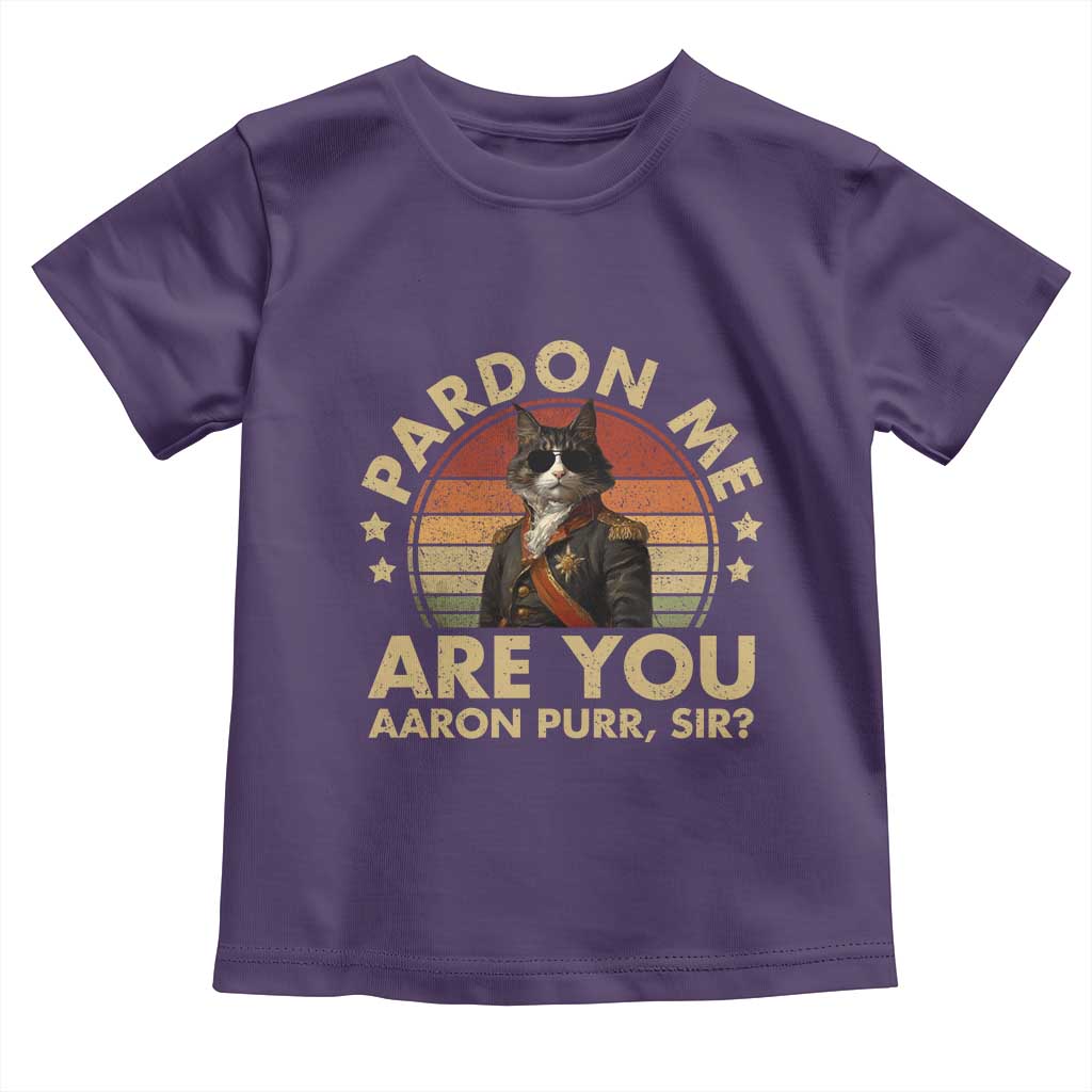 Alexander Hamilton Cat Toddler T Shirt Funny Gifts For Fans Cat Lovers - Wonder Print Shop