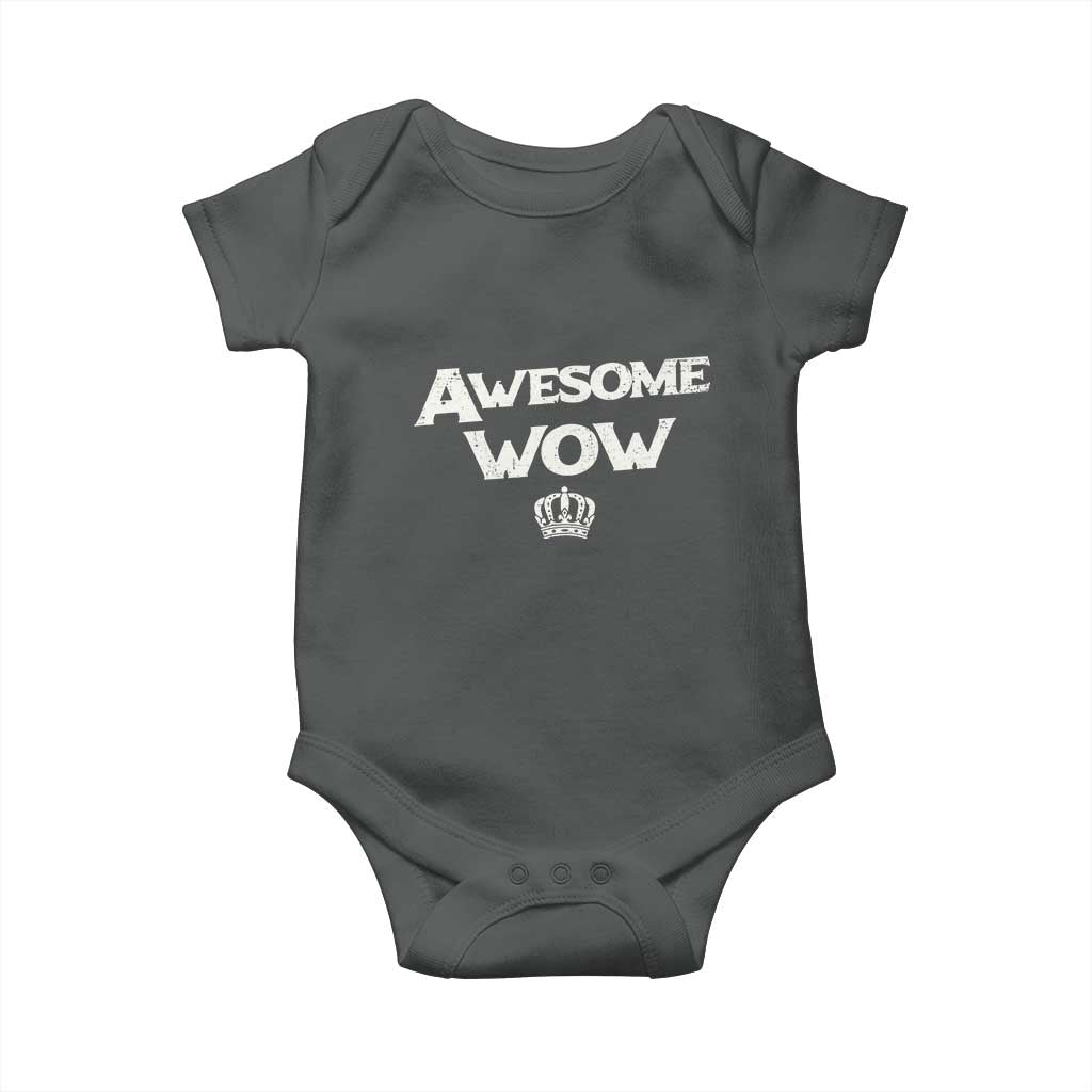 Awesome Wow Baby Onesie Alexander Hamilton Lover - Wonder Print Shop