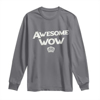 Awesome Wow Long Sleeve Shirt Alexander Hamilton Lover - Wonder Print Shop