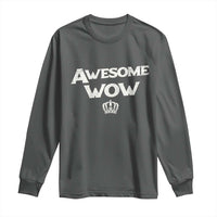 Awesome Wow Long Sleeve Shirt Alexander Hamilton Lover - Wonder Print Shop
