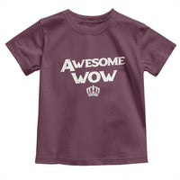 Awesome Wow Toddler T Shirt Alexander Hamilton Lover - Wonder Print Shop